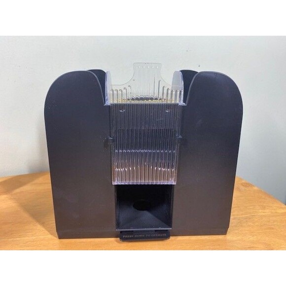 Casino Style 6-Decks Automatic Card Shuffler & 2 New Sealed Deck of Cards Tested - Picture 8 of 16